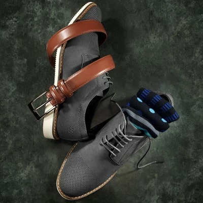 Mio Marino - Men's Oxford Casual Suede Shoes 8 Mio Marino - Men's Oxford Casual Suede Shoes - Image 6