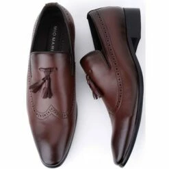 Mio Marino - Men's Tassled Oxford Dress Shoes