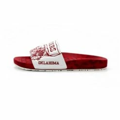 NCAA University of Oklahoma Sooners Embossed Slide Sandals Men's -Men's Shoes popular store unnamed file 541