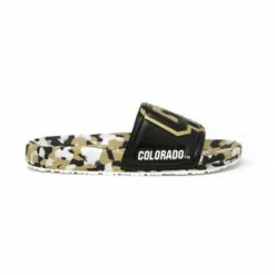 NCAA University of Colorado Buffaloes Embossed Slide Sandals Women's -Men's Shoes popular store unnamed file 558