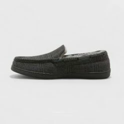 Men's Tanner Plaid Moccasin Slippers - Goodfellow & Co™ Red