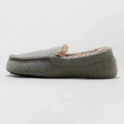 Men's Kairo Moccasin Slippers - Goodfellow & Co™ Dark Brown