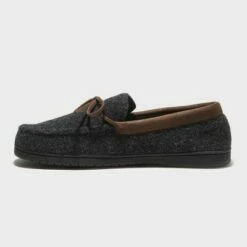 Men's dluxe by dearfoams Jacoby Moccasin Slippers Gray