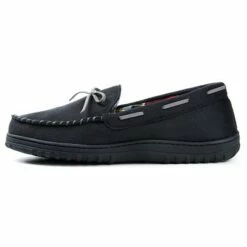 RockDove Men's Jacob Flannel Lined Moccasin Slipper