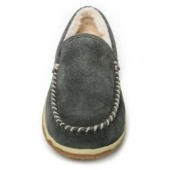 Minnetonka Men's Suede Tilden Moccasin Slippers