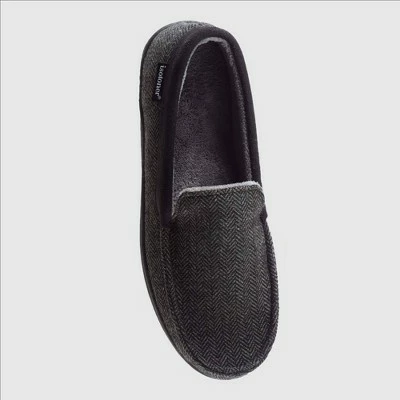 Isotoner Men's Logan Moccasin Slippers Brown 4 Isotoner Men's Logan Moccasin Slippers Brown - Image 2