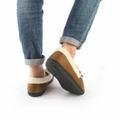 RockDove Men's Harrison Sherpa Lined Moccasin Slipper