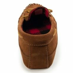 Minnetonka Men's Suede Double Bottom Fleece -Men's Shoes popular store unnamed file 942