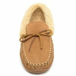 Minnetonka Men's Suede Allen Slipper