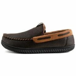 RockDove Men's Stephen Faux Leather Moc Slipper. -Men's Shoes popular store unnamed file 979